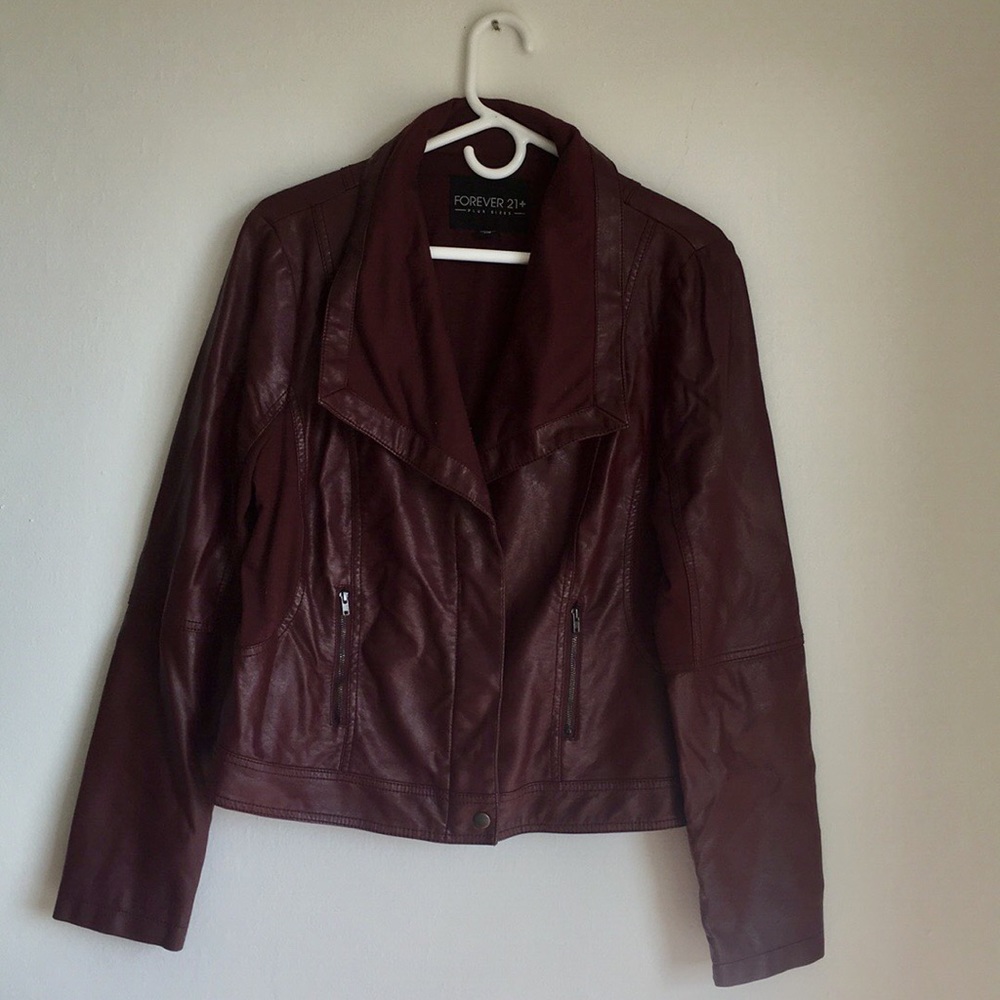 Forever 21 Plus Size Moto Jacket